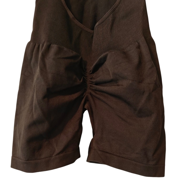 OMKAGI NWT Strappy Backless One Piece Bodycon Romper in Black Size Small - Picture 12 of 14